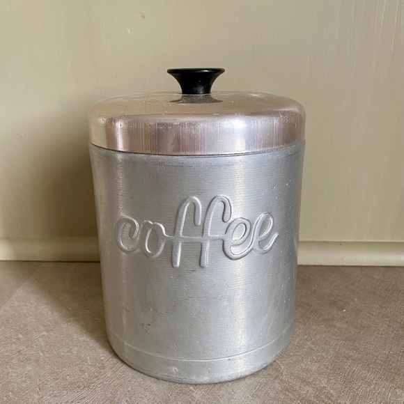 Vintage Heller Hostess-Ware Metal Coffee Tin - Picture 1 of 6